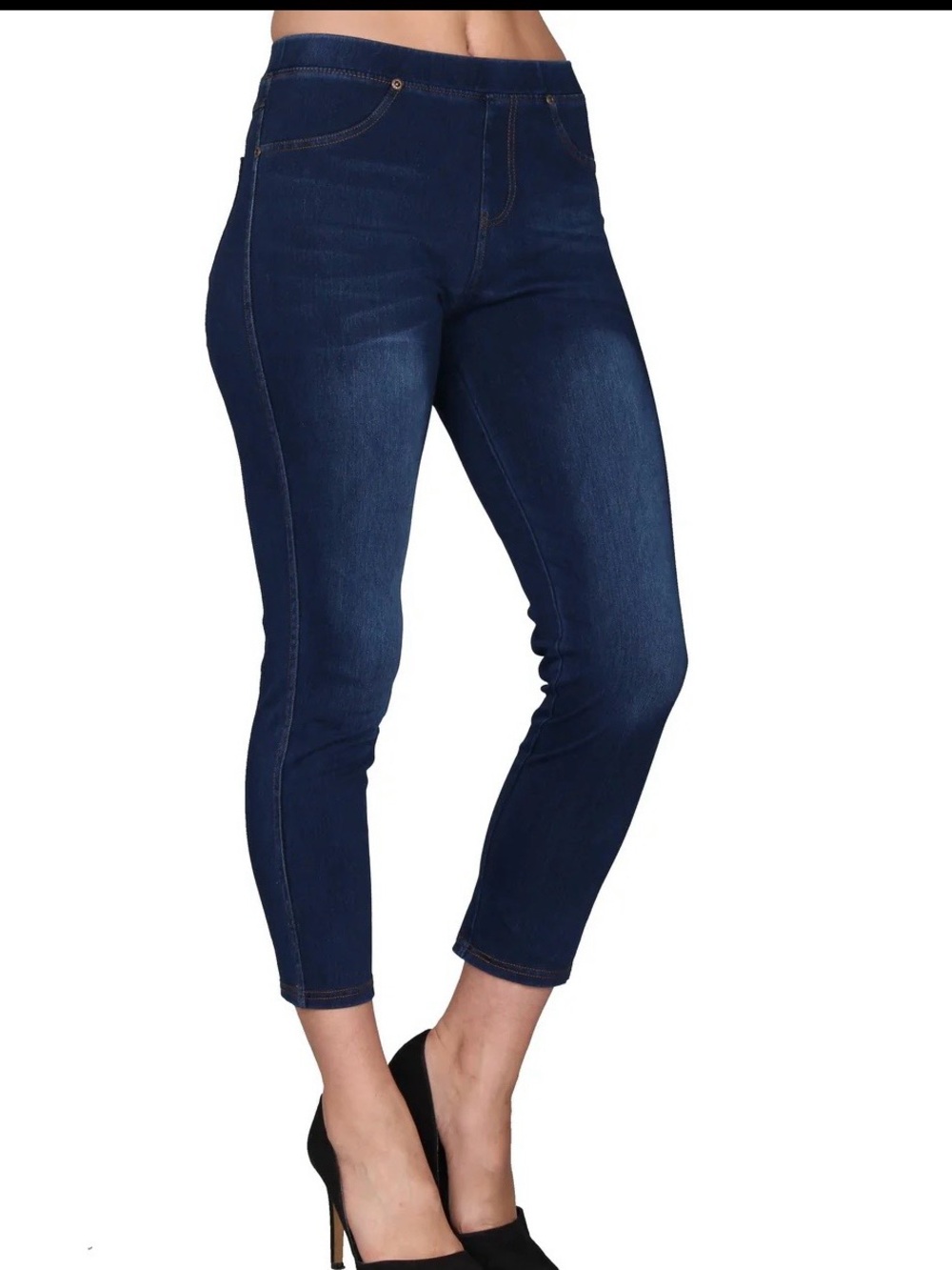 Lildy dark Blue High-Waist legging for Women
30” W 27”L